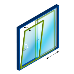 Dobradura oblíqua-paralela da porta do PVC, construção Mataloplástica da salamandra Dobradura oblíqua-paralela da porta do PVC, construção Mataloplástica da salamandra