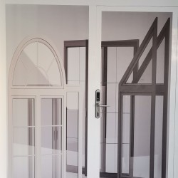 Металлопластиковая Дверь PVC 1800х1200 одна свторка поворотно откидная из Сендвич Панелей с УФ печатью Рекламной информации Металлопластиковая Дверь PVC 1800х1200 одна свторка поворотно откидная из Сендвич Панелей с УФ печатью Рекламной информации