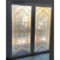 Buy PVC Door 1500x2100 with stained glass 5+5mm, UV printing at Factory Prices