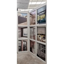 Cloison de séparation métal-plastique en panneau sandwich PVC avec impression UV 2000х2000 Cloison de séparation métal-plastique en panneau sandwich PVC avec impression UV 2000х2000