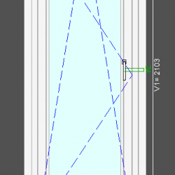 Двери ПВХ 754x2103 мм Salamander BlueEvolution 73, серый антрацит, внутри белый пепельный, однокамерный стеклопакет 4/16/4 Двери ПВХ 754x2103 мм Salamander BlueEvolution 73, серый антрацит, внутри белый пепельный, однокамерный стеклопакет 4/16/4