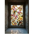 Buy PVC Door 1500x2100 with stained glass 5+5mm, UV printing at Factory Prices