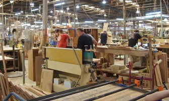 Umidificação do ar com neblina na indústria da madeira