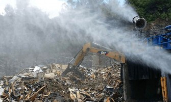 Controle de poeira e odor na reciclagem