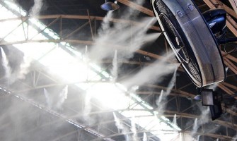 Controle de poeira em instalações industriais