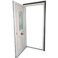 Buy Brown aluminum entrance door at Factory Prices