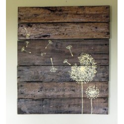 Деревянное пано с УФ печатью