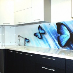 Abgeworfene Wandplatte für die Küche Abgeworfene Wandplatte für die Küche