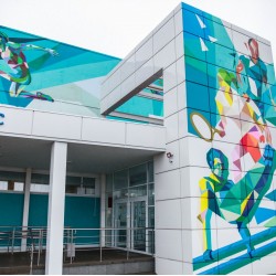 Druk UV na panelach elewacyjnych Druk UV na panelach elewacyjnych