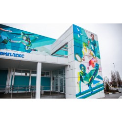 Druk UV na panelach elewacyjnych Druk UV na panelach elewacyjnych