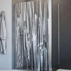 Impression UV sur le verre de la cabine de douche Impression UV sur le verre de la cabine de douche