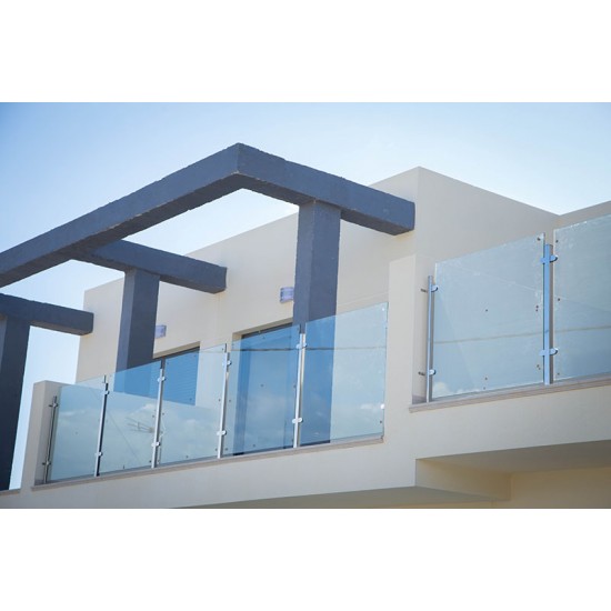 Buy Railing for terraces, stairs made of stainless profile pipe at Factory Prices