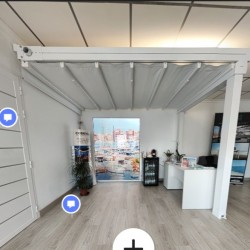 Pérgola con tela tensada Pérgola de Lona Tensadav, m2 Pérgola con tela tensada Pérgola de Lona Tensadav, m2