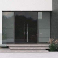 Алюмінієві Вхідні двері Pirnar Premium 6009 / WOOD-ALU