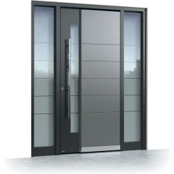 Porte d'entrée à plusieurs niveaux Pirnar Ultimum 506-GLASS / WOOD-ALU Porte d'entrée à plusieurs niveaux Pirnar Ultimum 506-GLASS / WOOD-ALU