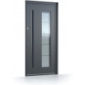 Aluminum doors