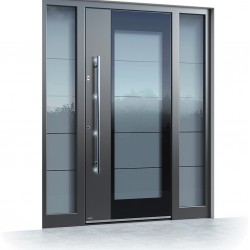 Aluminum entrance door Pirnar Premium 0140 | WOOD-ALU Aluminum entrance door Pirnar Premium 0140 | WOOD-ALU