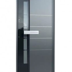 Pirnar Ultimum 505-GLASS | WOOD-ALU porta de entrada de vidro multi-nível
