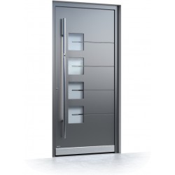 Алюмінієві Вхідні двері Pirnar Optimum 7460 / WOOD-ALU Алюмінієві Вхідні двері Pirnar Optimum 7460 / WOOD-ALU