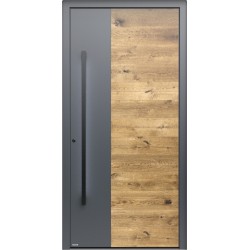 Aluminum door with wooden decor entrance Pirnar Optimum 7200 | WOOD-ALU Aluminum door with wooden decor entrance Pirnar Optimum 7200 | WOOD-ALU