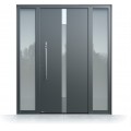 Pida Puerta de entrada de aluminio Pirnar Optimum 7180 / WOOD-ALU a precios de fábrica