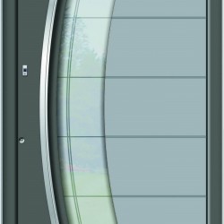 Puerta de aluminio de dos tonos Pirnar Premium 1920 | WOOD-ALU Puerta de aluminio de dos tonos Pirnar Premium 1920 | WOOD-ALU