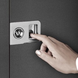 Puerta de entrada con decoración de grano de madera Pirnar Ultimum 524-a-ALU | WOOD-ALU Puerta de entrada con decoración de grano de madera Pirnar Ultimum 524-a-ALU | WOOD-ALU