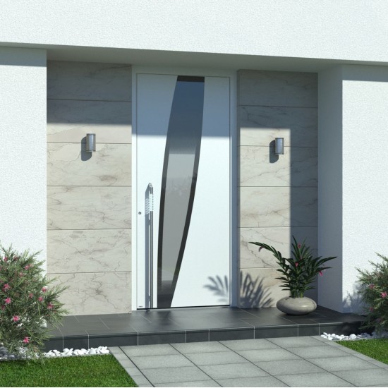 Buy Entrance door with glass insert Pirnar Premium 0170 | WOOD-ALU at Factory Prices