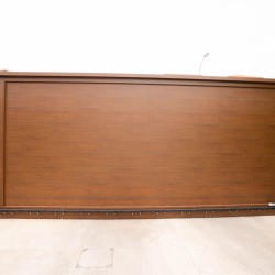 Bramy przesuwne z furtką z płyt warstwowych Bramy przesuwne z furtką z płyt warstwowych