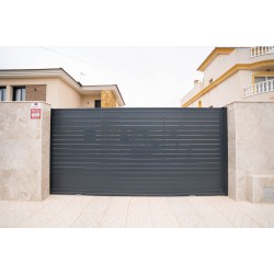 Ворота откатные, забор и калитка из алюминевого профиля Ворота откатные, забор и калитка из алюминевого профиля