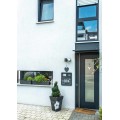 Bestel PVC ramen en deuren met Salamander profiel imitatie van RealMaterial beton van Greta ® Fenster tegen fabrieksprijzen