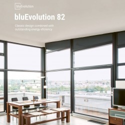 BluEvolution 82 profile, Salamander metal-plastic windows, BluEvolution 82 MD profile system