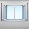 Buy Double-leaf window 1200 x 1200 mm, Codeval white profile 9010 at Factory Prices