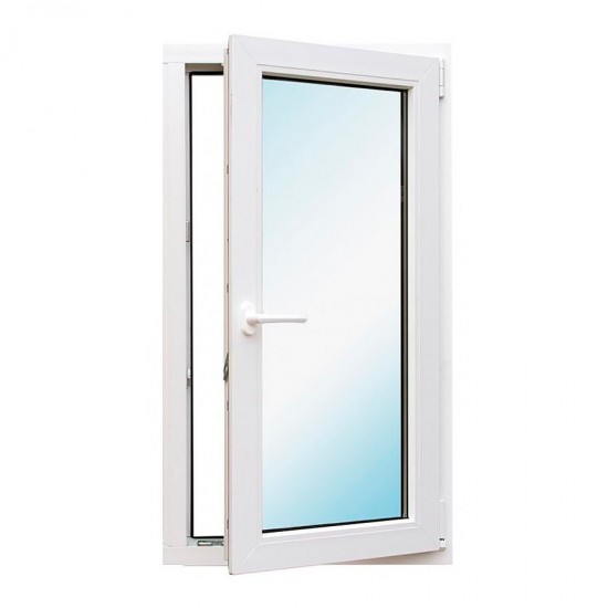 Pida Ventana blanca de 600 x 1200 PVC abatible a precios de fábrica