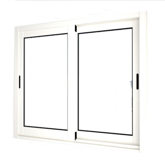 Buy Sliding window 1200 x 1200, Slamander, glazed window 4/10/4, white Ral: 9010 at Factory Prices