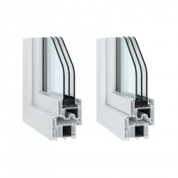 GreenEvolution profile, Salamander window system, greenEvolution free, box, flex / flex A, curve