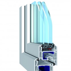 BlueEvolution 73 profile, Salamander metal-plastic windows