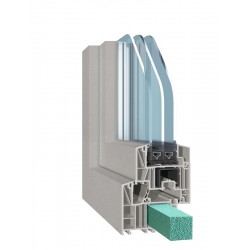 BluEvolution 82 profile, Salamander metal-plastic windows, BluEvolution 82 MD profile system BluEvolution 82 profile, Salamander metal-plastic windows, BluEvolution 82 MD profile system