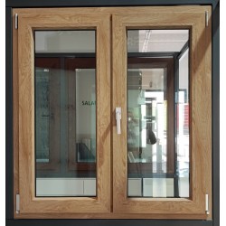Laminados bajo el árbol Metalloplastikoevoe la ventana Pivotante - abatible PVC Salamander Laminados bajo el árbol Metalloplastikoevoe la ventana Pivotante - abatible PVC Salamander