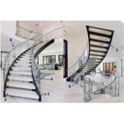 Curved staircase Curved staircase