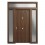 Classic and rustic entrance doors