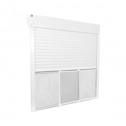 Mosquitera para persianas sin perforación o corte deslizante