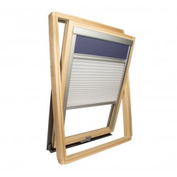 Persianas enrollables compatibles con Velux ® Duo Tamizado y oscurecimiento Duo 2in1
