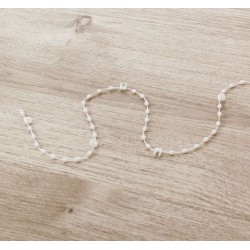 Connecting chain for blinds with adjustable straps (California blinds)