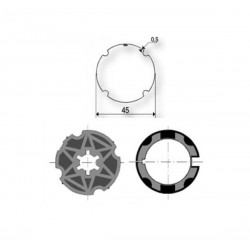 Adapter für Achse ZF45 9500456 für Somfy-Motoren Ø40 mm Adapter für Achse ZF45 9500456 für Somfy-Motoren Ø40 mm