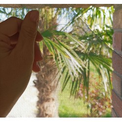 Mosquitera para ventana sin perforación