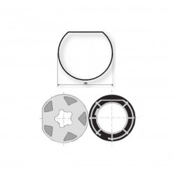 ACCESORIOS mischler Ø100 y eje redondo Ø102 9001502 para motores Somfy Ø60mm ACCESORIOS mischler Ø100 y eje redondo Ø102 9001502 para motores Somfy Ø60mm
