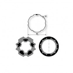 Acessórios Eixo IMBAC Ø65 9410335 para motores Somfy Ø50mm Acessórios Eixo IMBAC Ø65 9410335 para motores Somfy Ø50mm