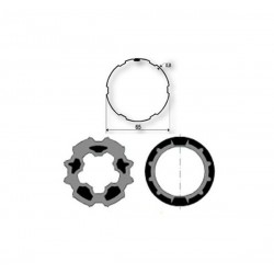 Accesorios eje IMBAC Ø65 9410335 para motores Somfy Ø50mm