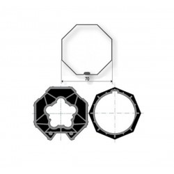 Adaptateur d'Arbre SELVE MARTIN SW70 9420335 pour moteurs Somfy Adaptateur d'Arbre SELVE MARTIN SW70 9420335 pour moteurs Somfy